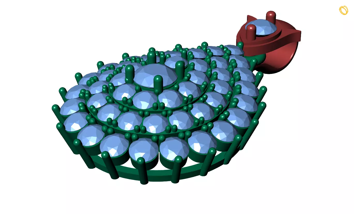 Pendant 3D print model_0