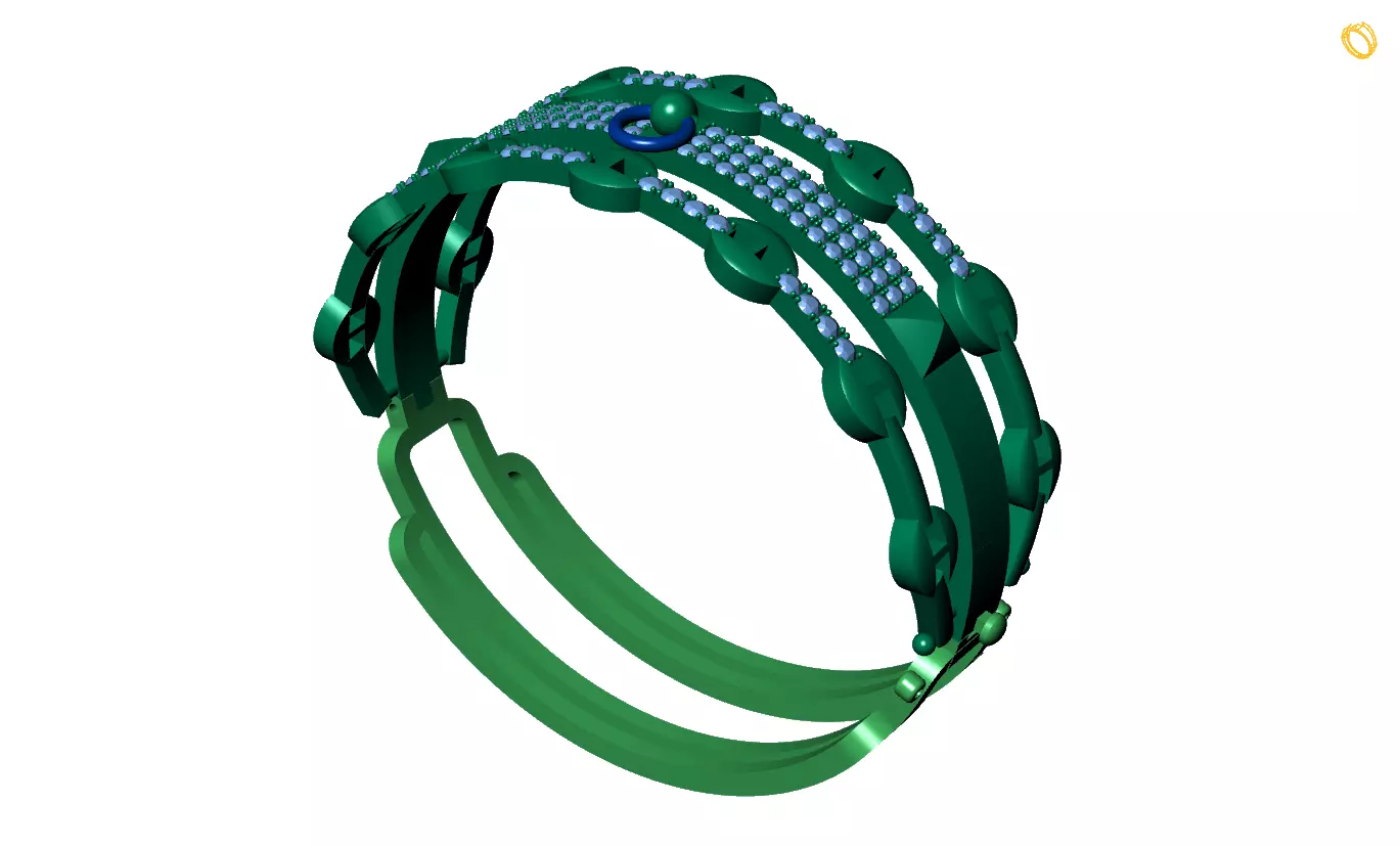 Bangle 3D print model_0