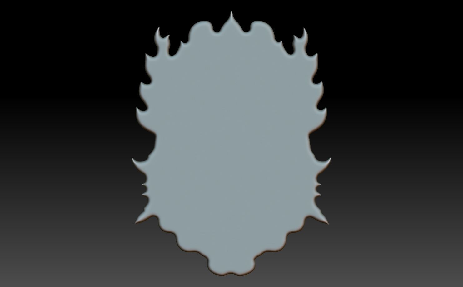 Celtic Greenman Basrelief 240525 07 3D print model_5