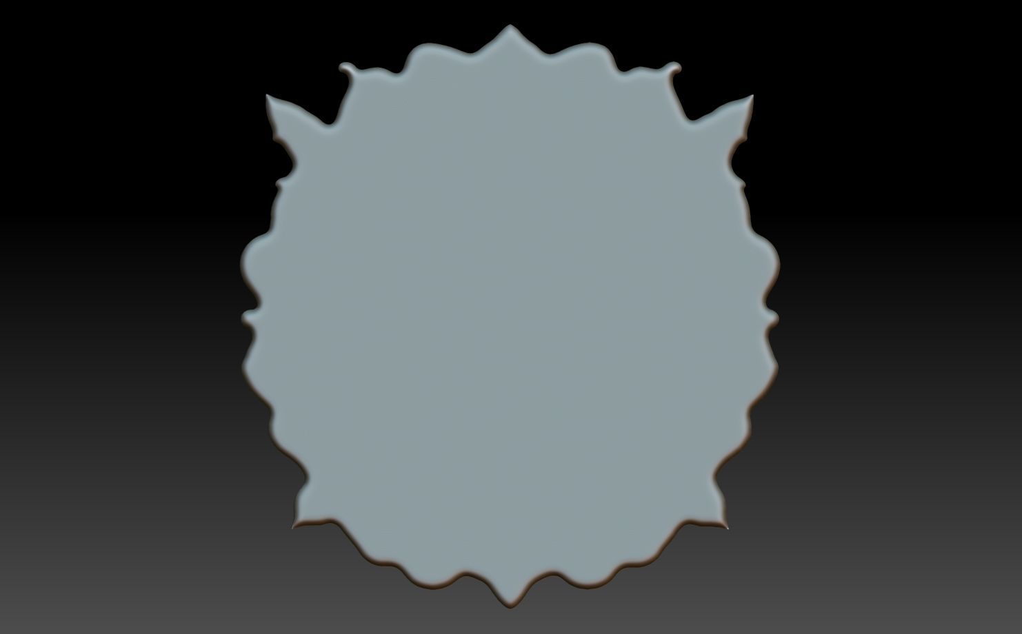 Celtic Greenman Basrelief 240525 01 3D print model_5