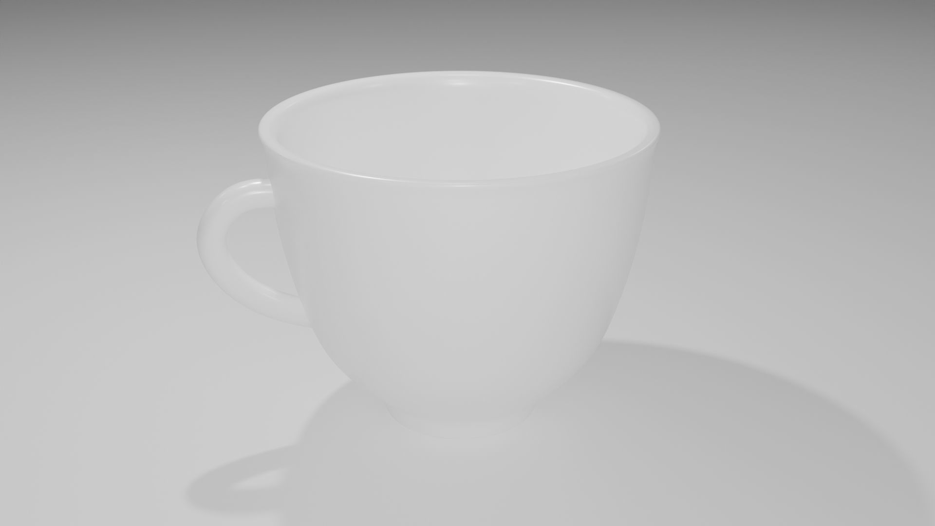 3d model of white coffee mug 3D model_13