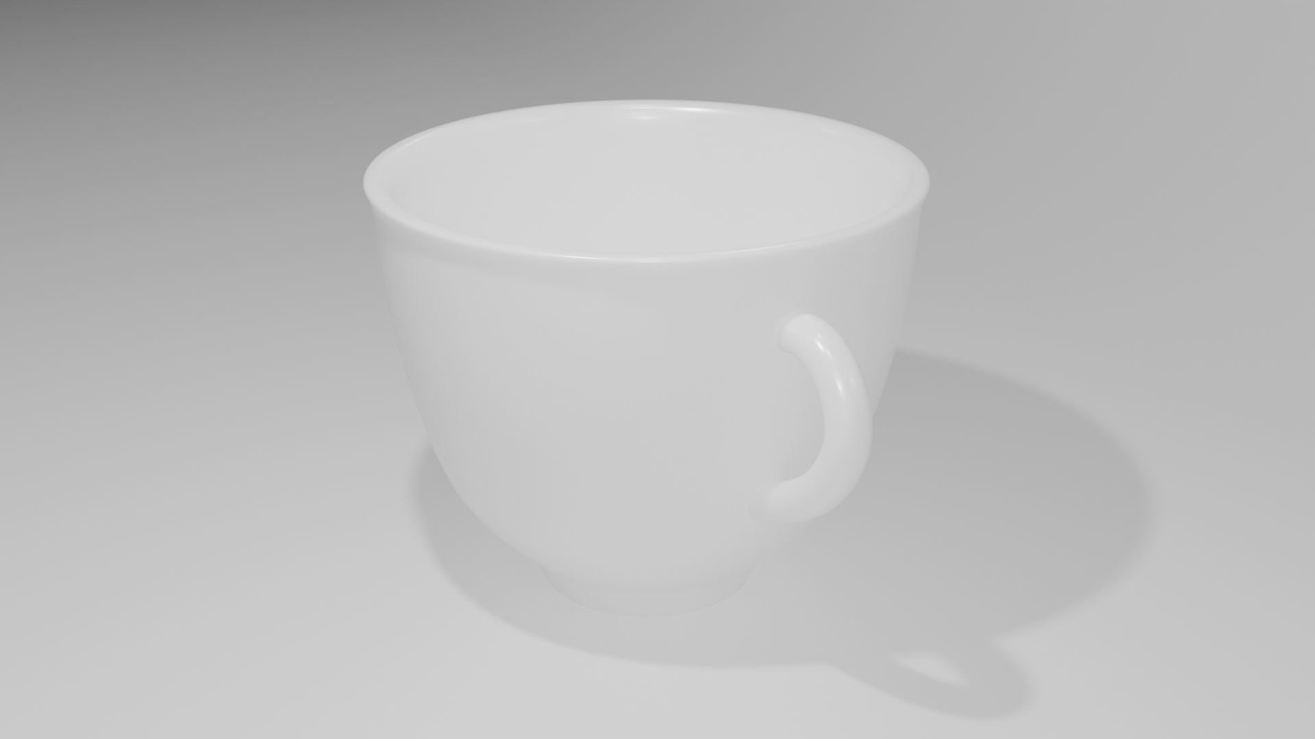 3d model of white coffee mug 3D model_6