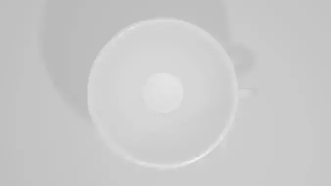 3d model of white coffee mug