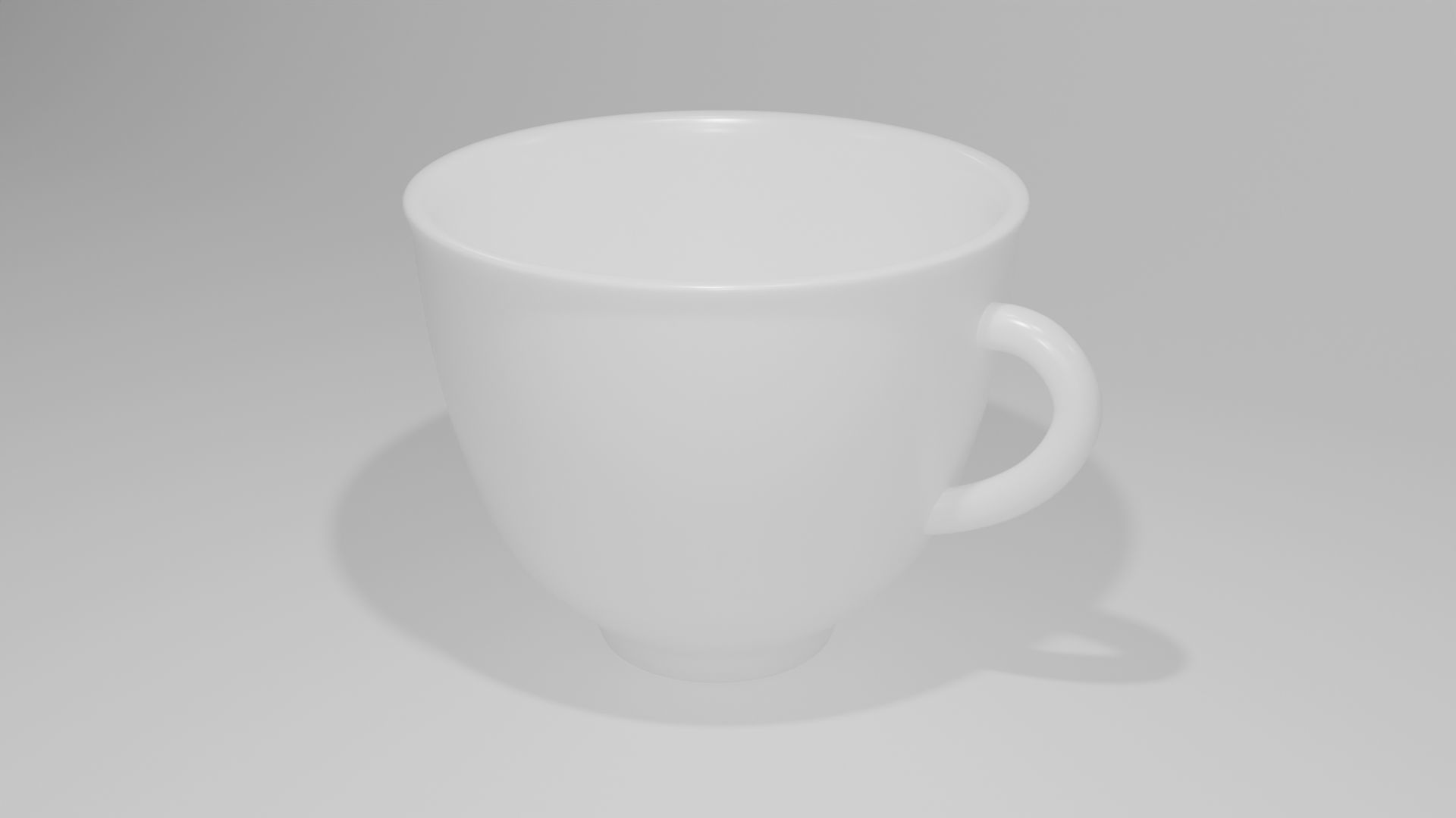 3d model of white coffee mug 3D model_4