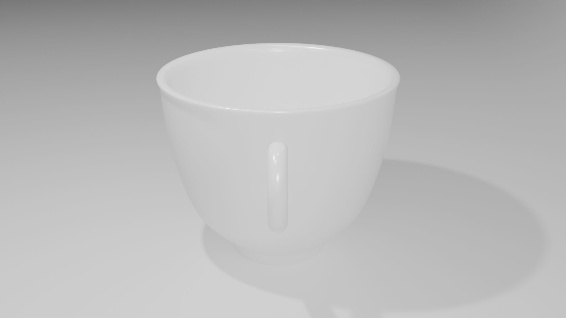 3d model of white coffee mug 3D model_8