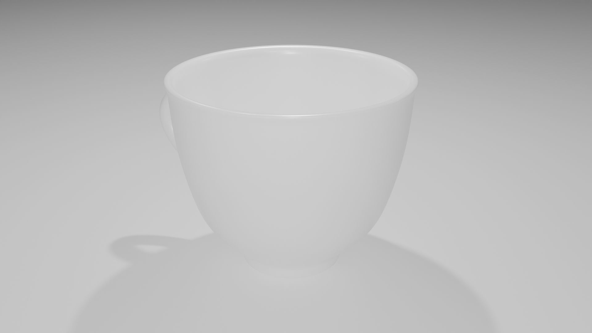 3d model of white coffee mug 3D model_16