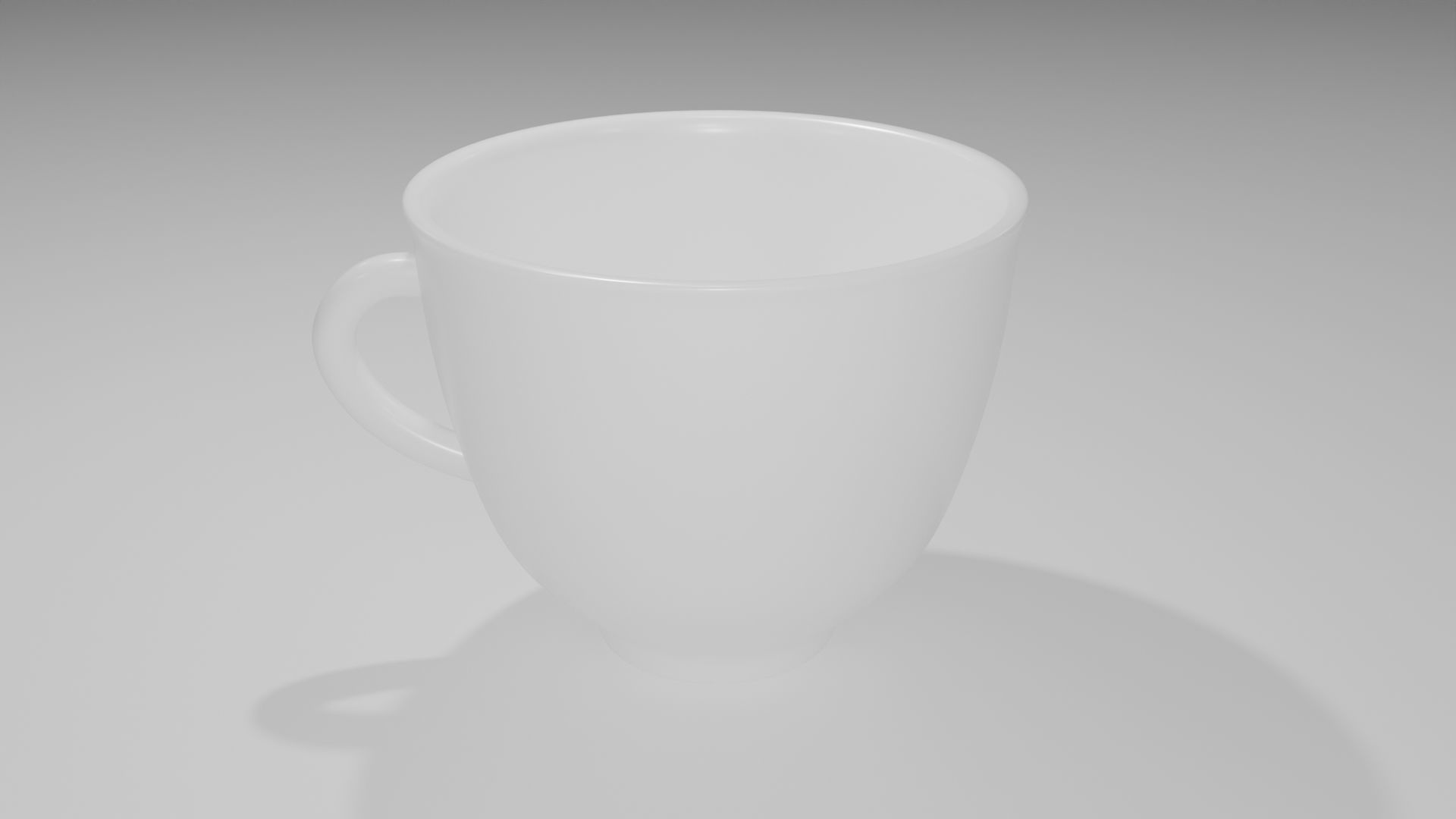 3d model of white coffee mug 3D model_14