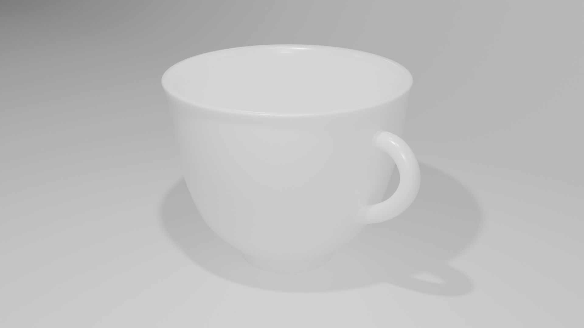 3d model of white coffee mug 3D model_5