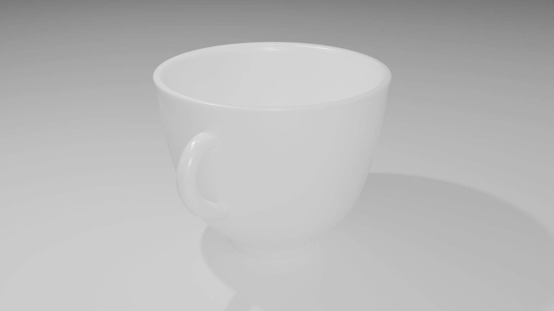 3d model of white coffee mug 3D model_10