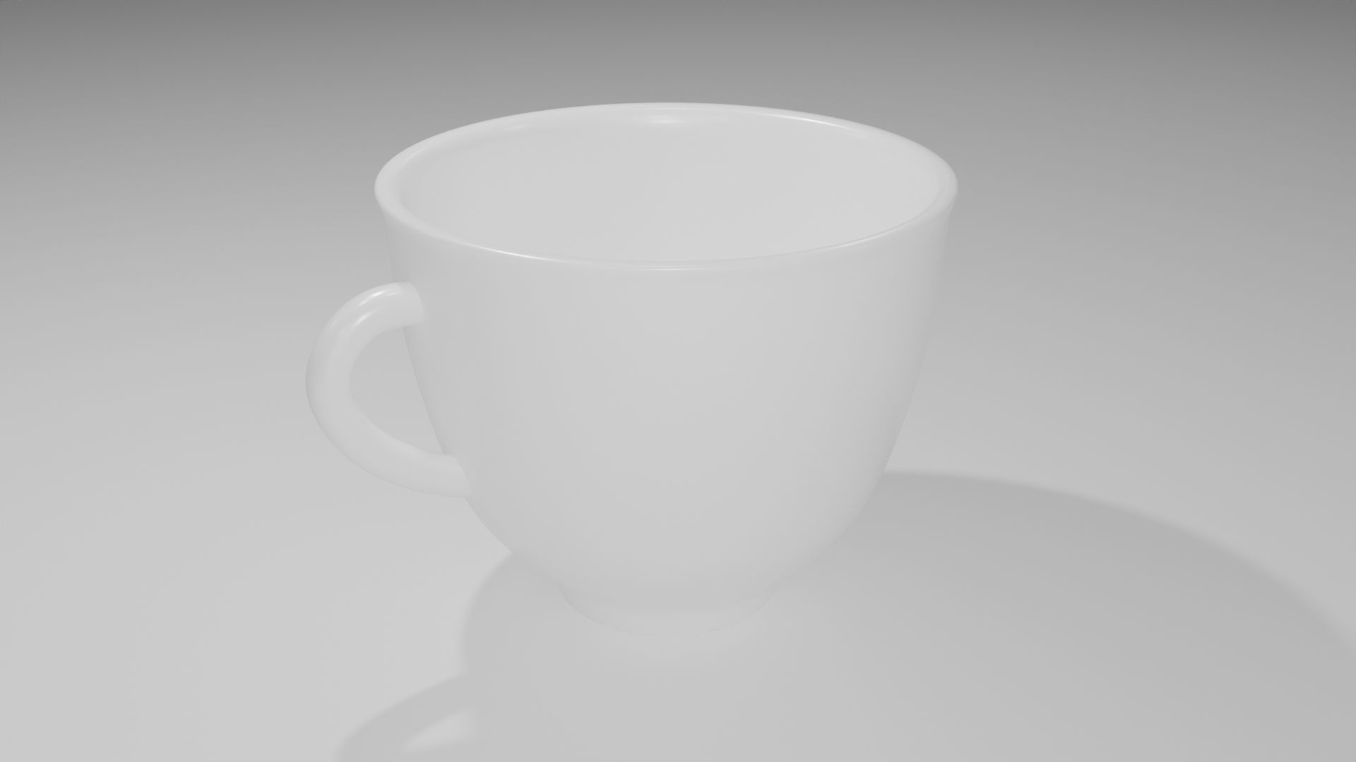 3d model of white coffee mug 3D model_12