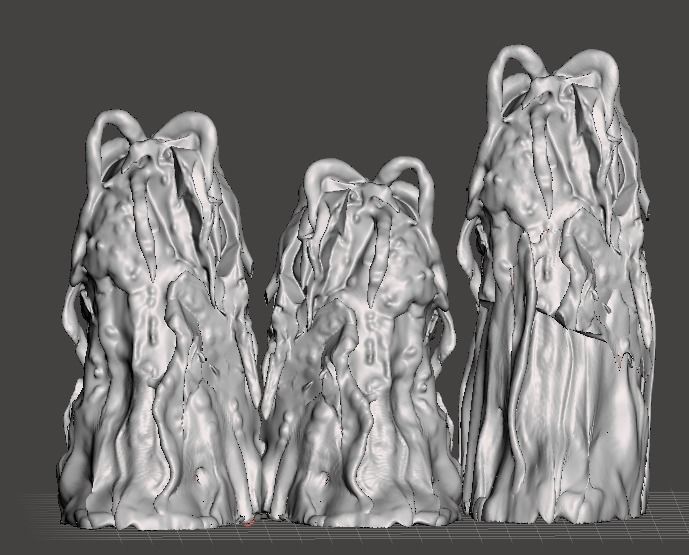 Space 1999 3 x Bringers of wonders toy figurines 3D print model_1