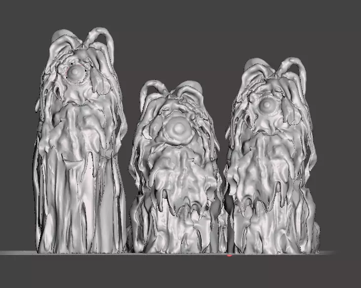 Space 1999 3 x Bringers of wonders toy figurines 3D print model_0