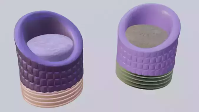 Stylish Cone-Shaped Chairs