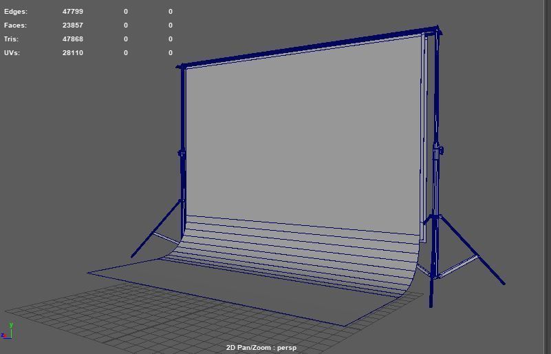 Photography Backdrop  3D model_10