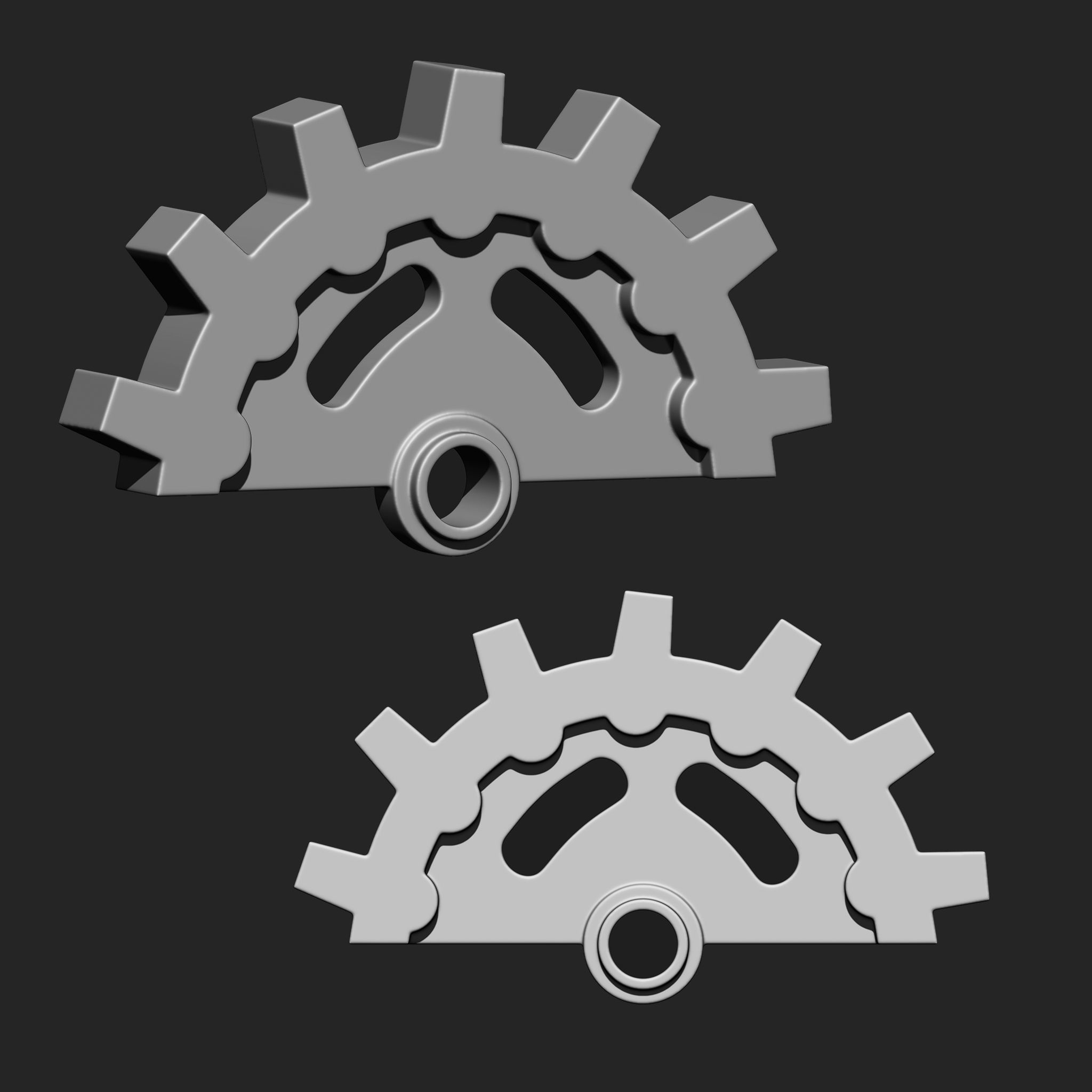 Steampunk Gears IMM Brush Pack 19 in One Vol 5 3D model_17