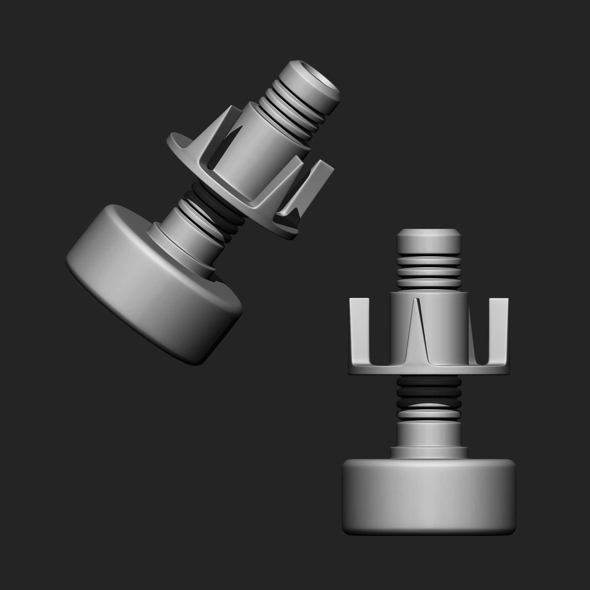 Nuts and Bolts IMM Brush Pack 16 in One Vol 6 3D model_4