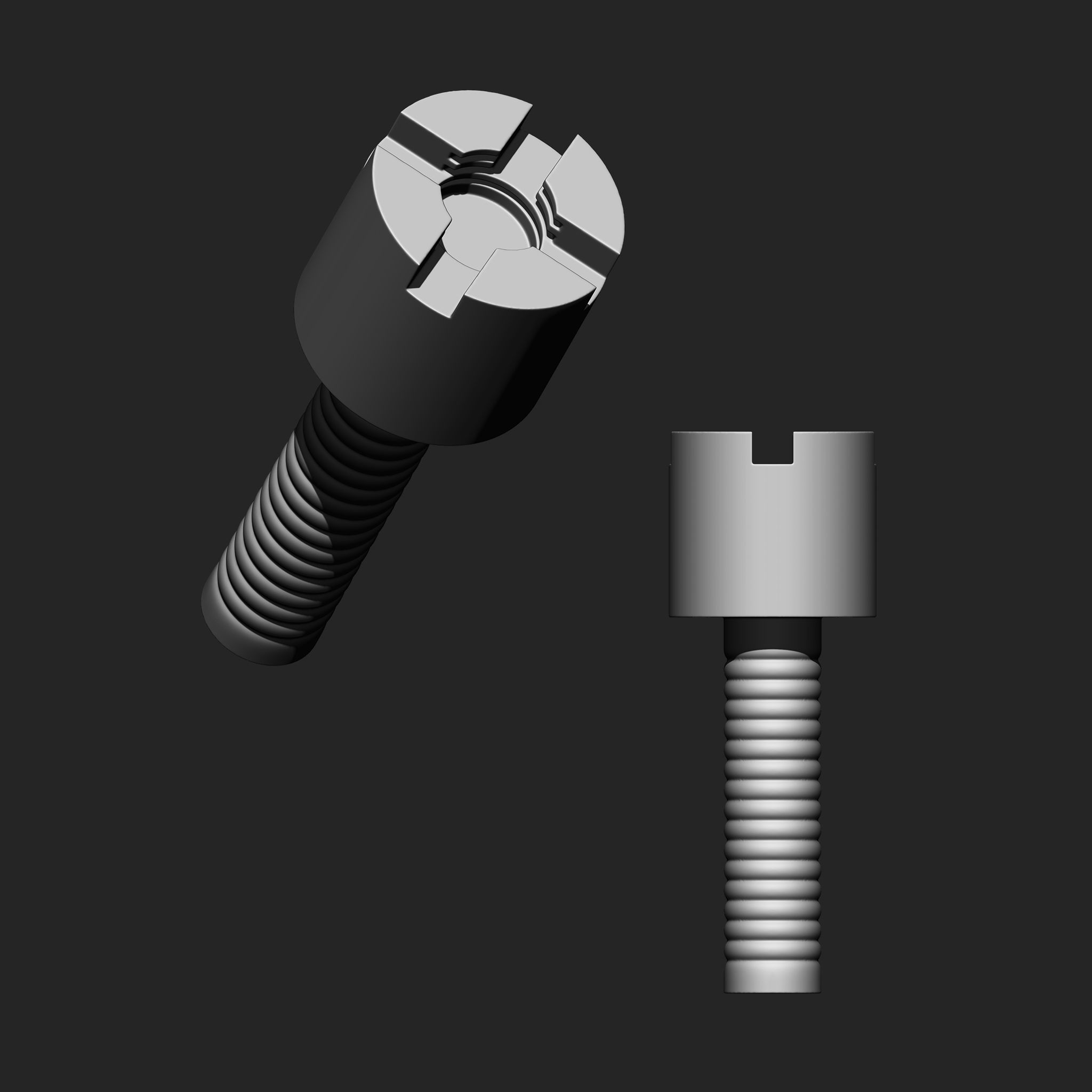 Nuts and Bolts IMM Brush Pack 16 in One Vol 6 3D model_7