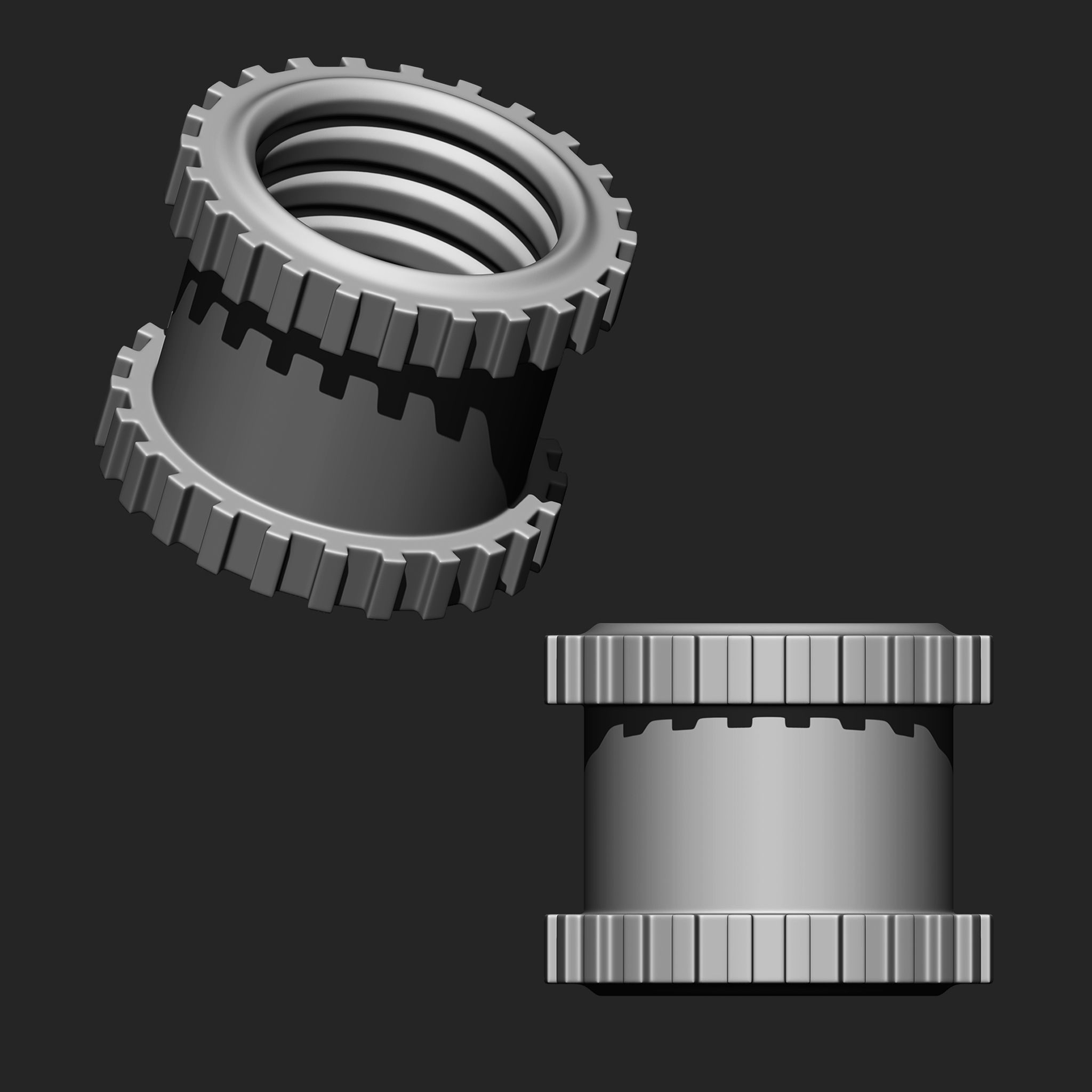 Nuts and Bolts IMM Brush Pack 16 in One Vol 6 3D model_6