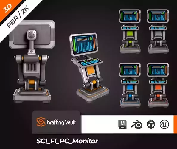 SCI-FI PC Monitor
