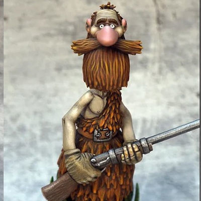 Ben Gunn for 3D printing STL  3D print model_2