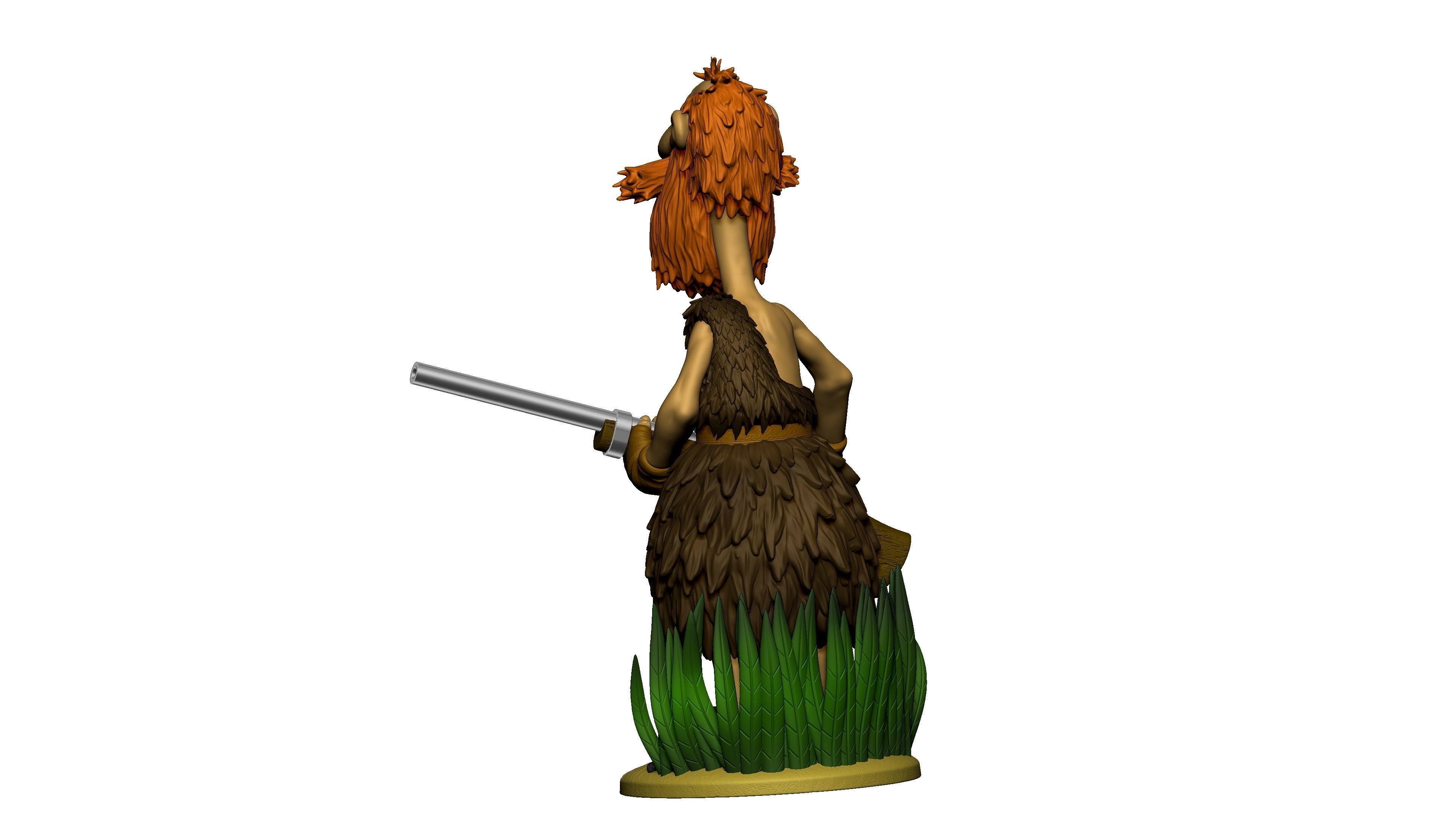 Ben Gunn for 3D printing STL  3D print model_19