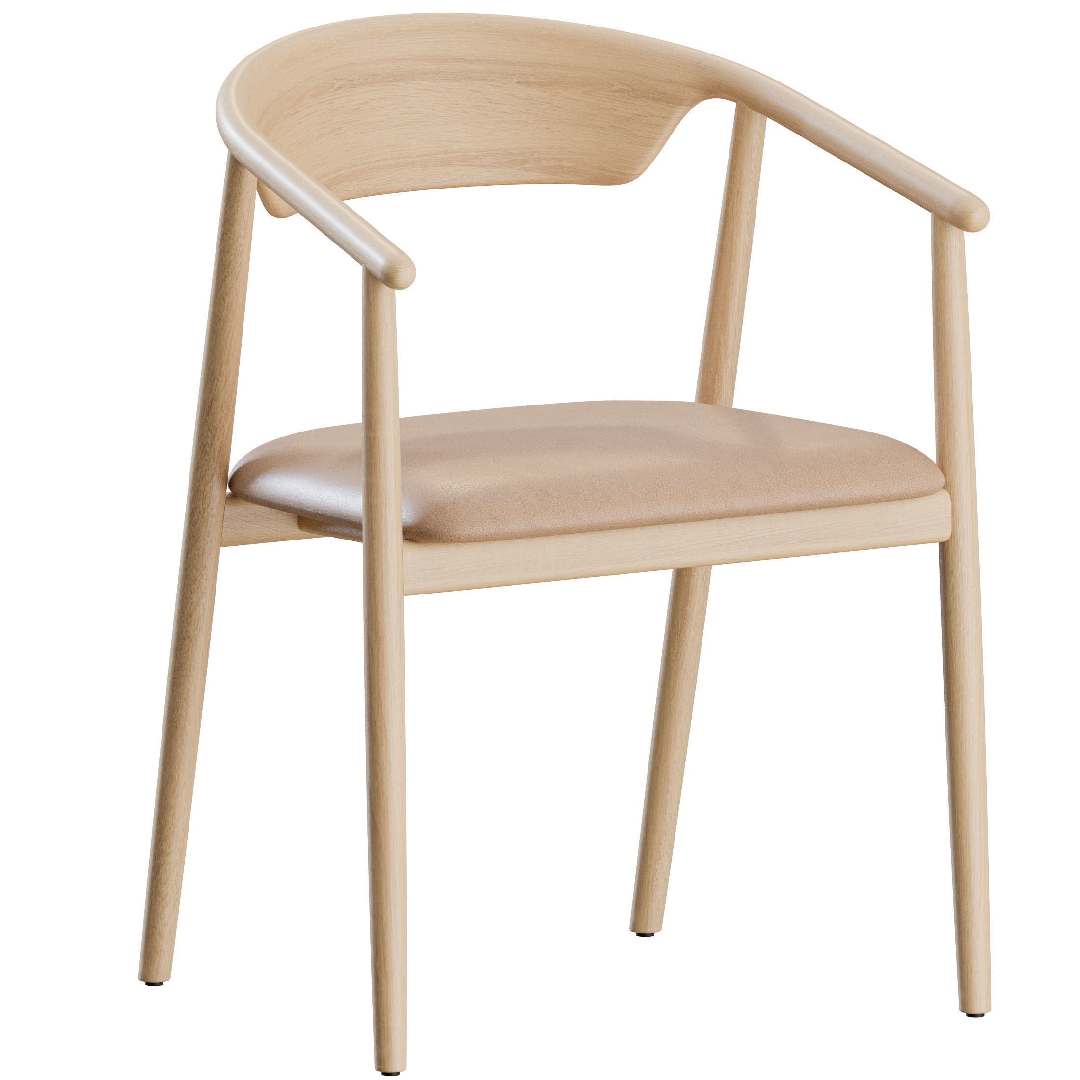 MC21 LEVA Chair by Mattiazzi 3D model_6