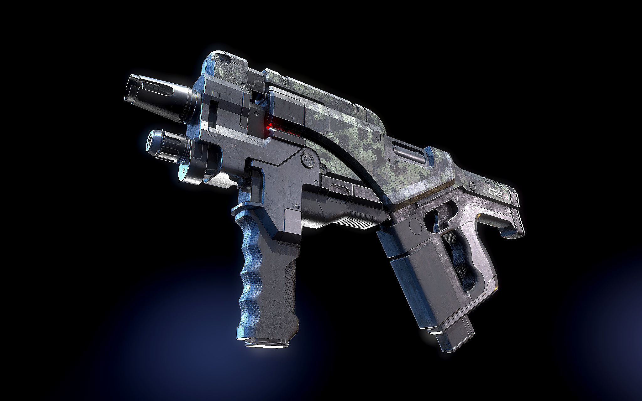 M12 Locust Mass Effect 3D model_5