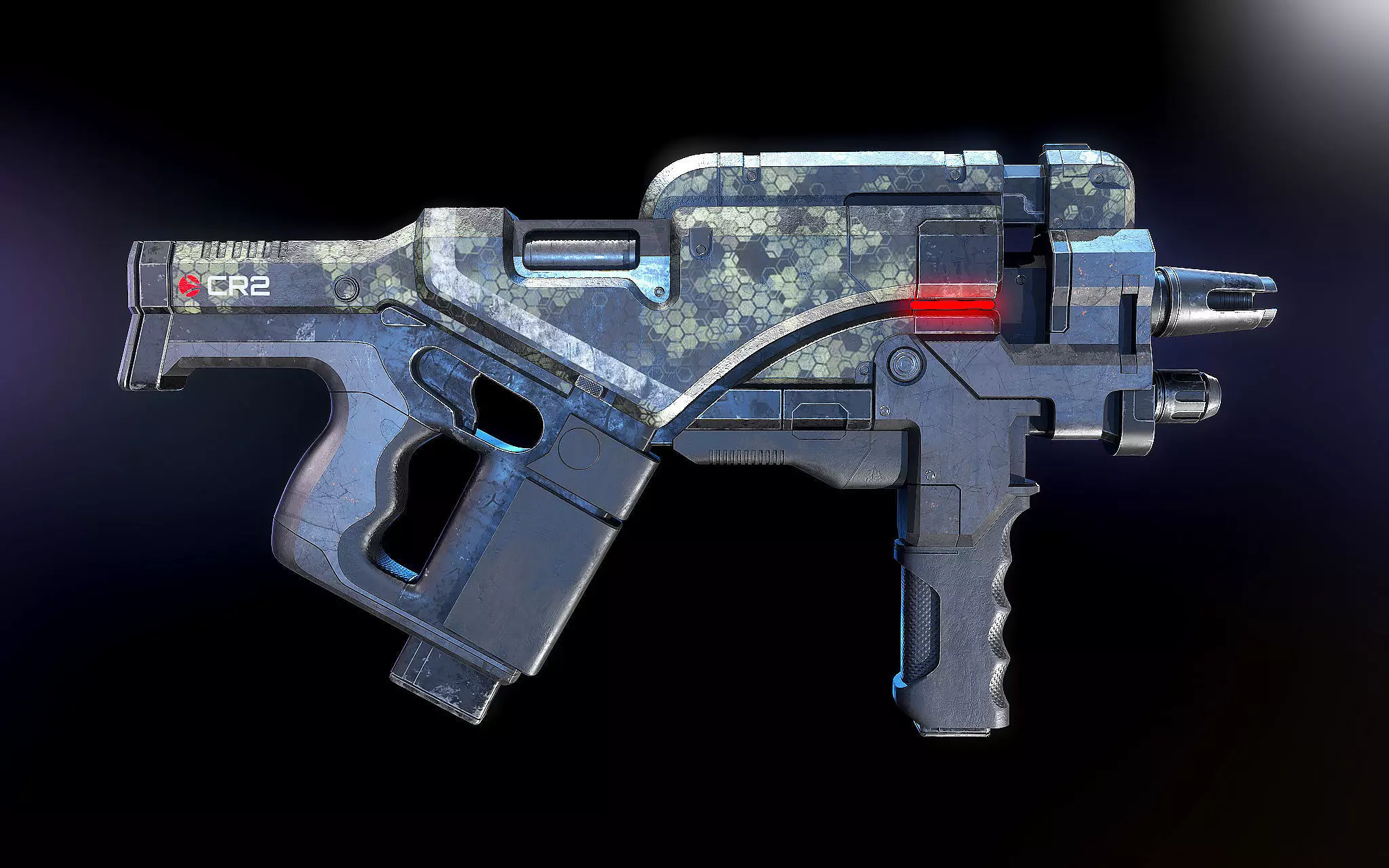 M12 Locust Mass Effect 3D model_0