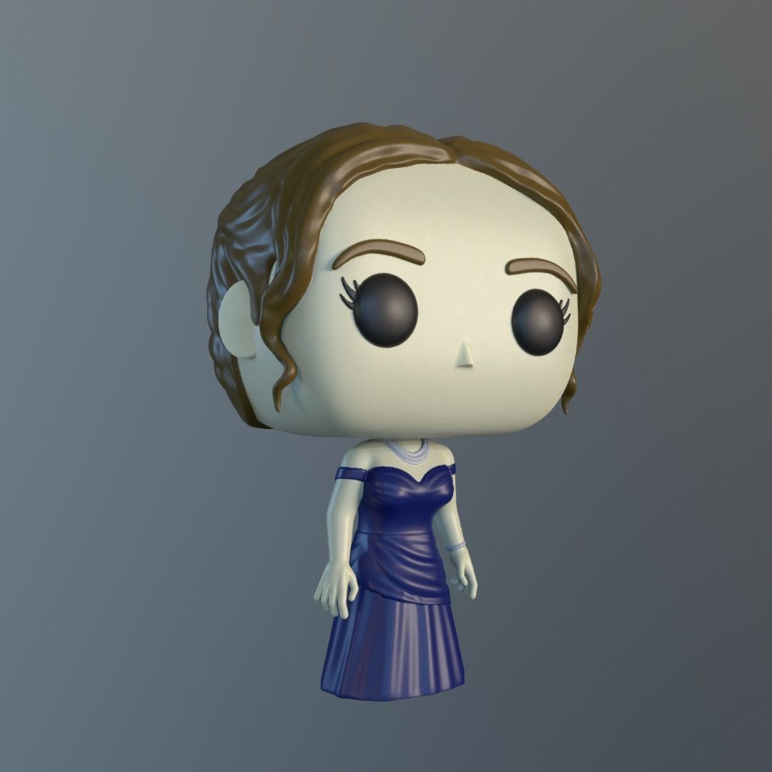 FUNKO VESTIDO FIESTA 3D print model_2