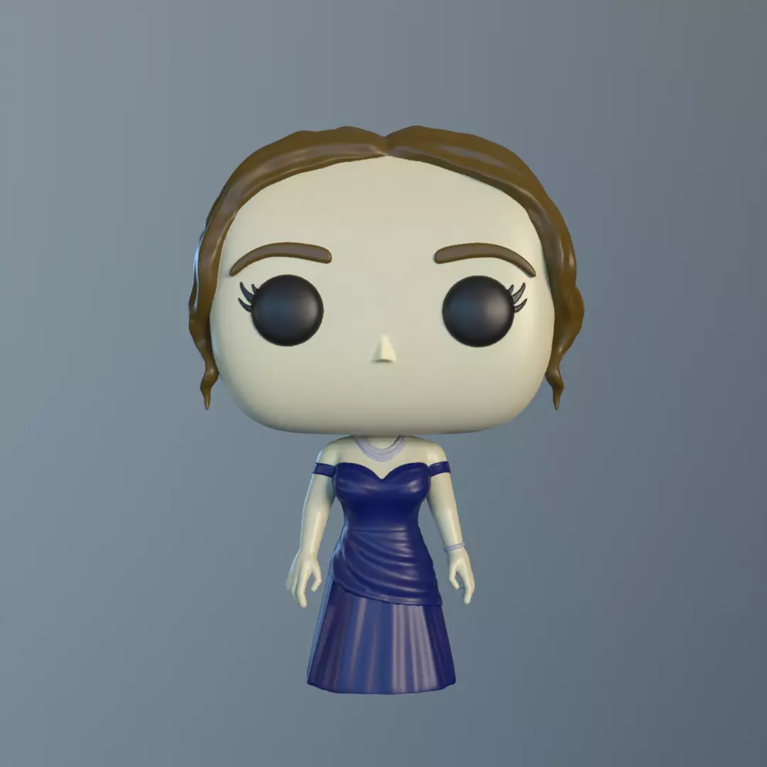 FUNKO VESTIDO FIESTA 3D print model_0