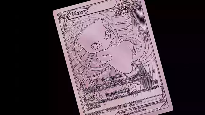 Mew V Pokemon card