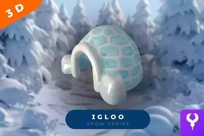 Cartoon Igloo