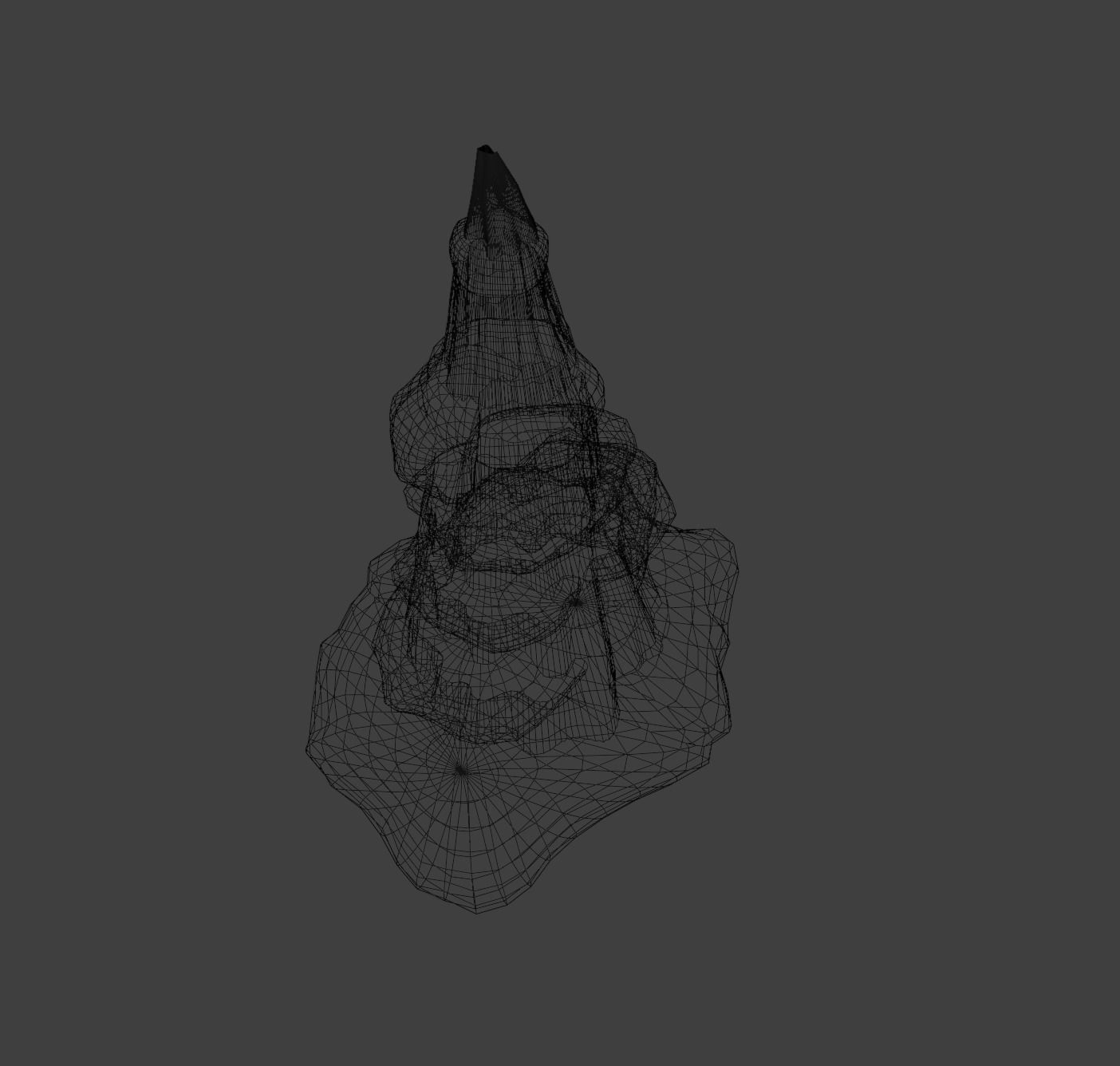 Stalagmite 3D model_4