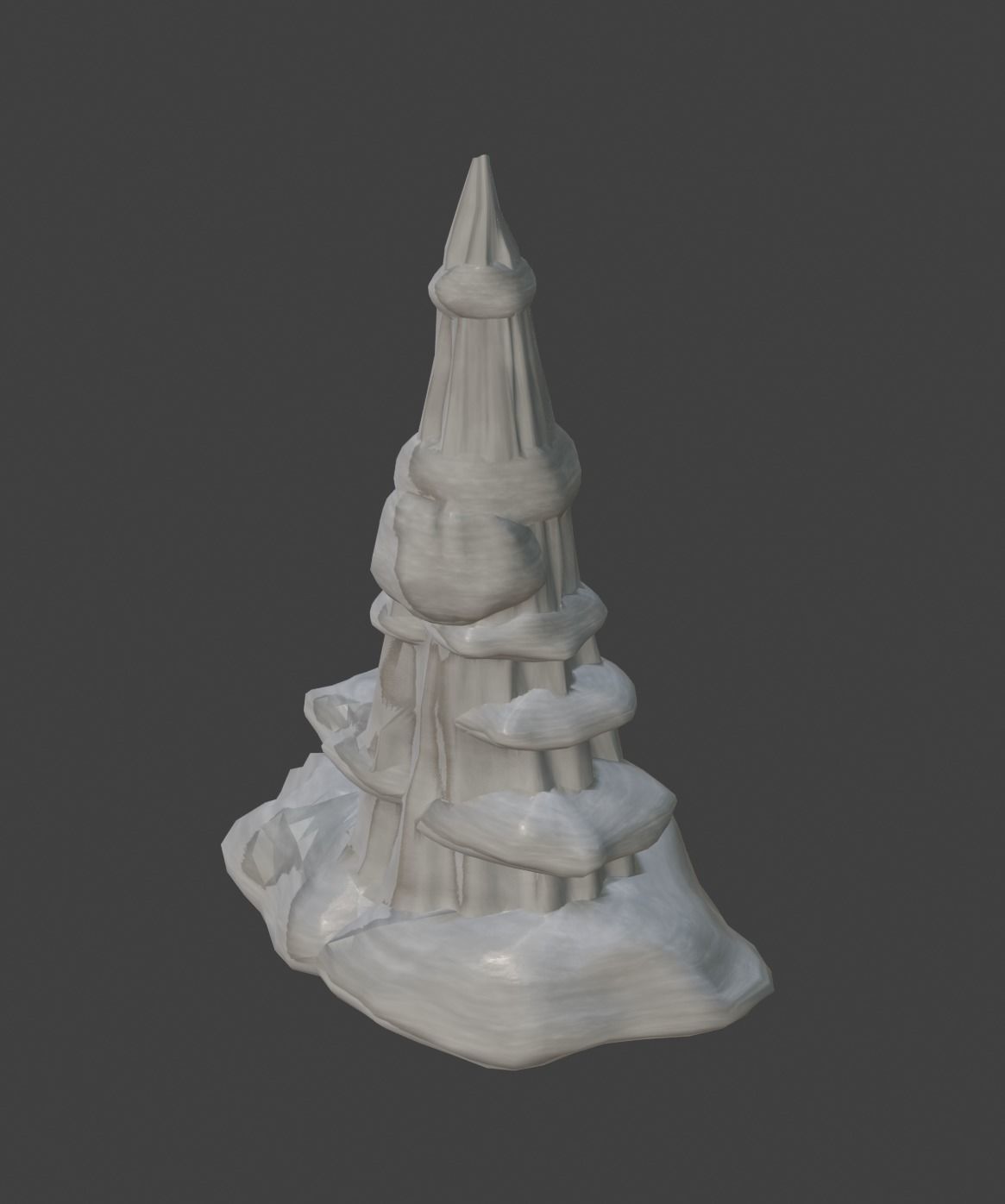 Stalagmite 3D model_1