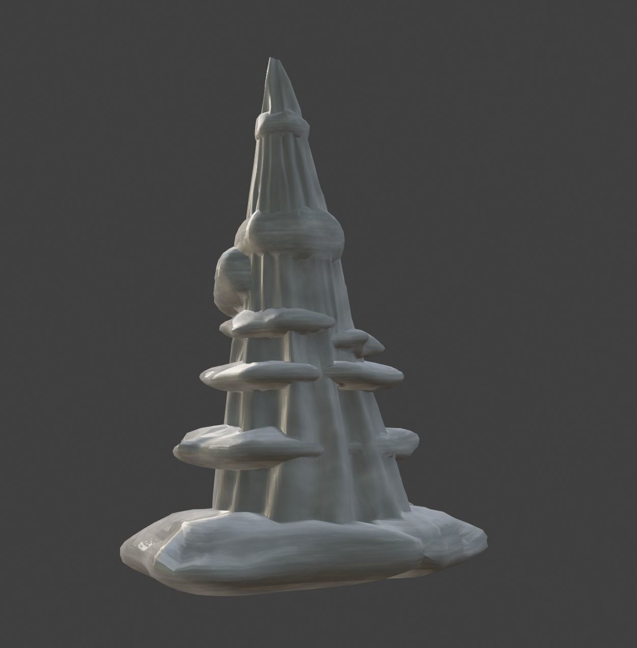 Stalagmite 3D model_2