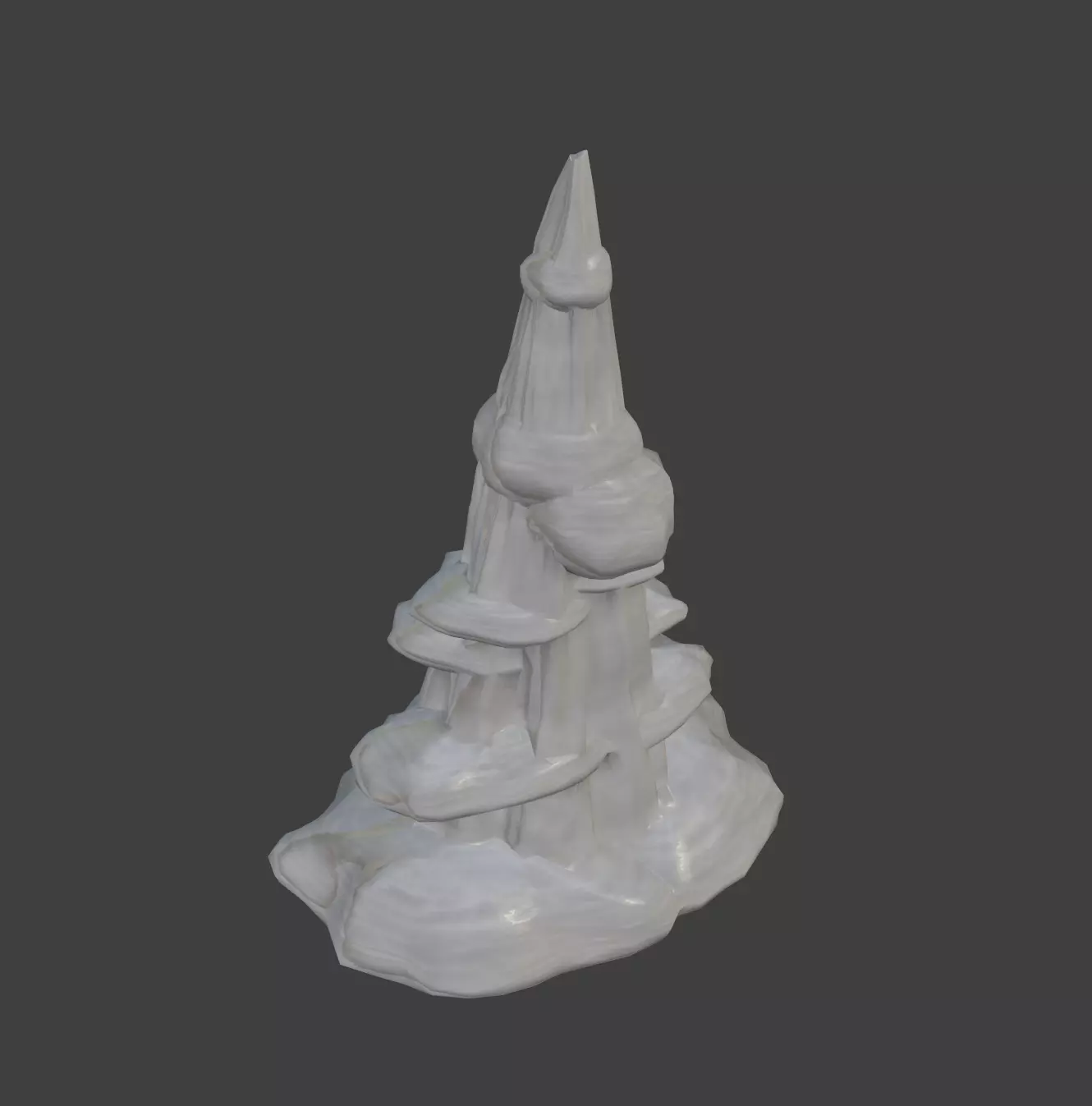 Stalagmite 3D model_0