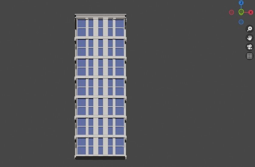 Incredible Pack Realistics Buildings Low-poly 3D model_82