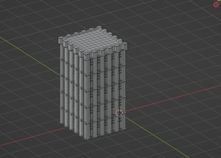 Incredible Pack Realistics Buildings Low-poly 3D model_70