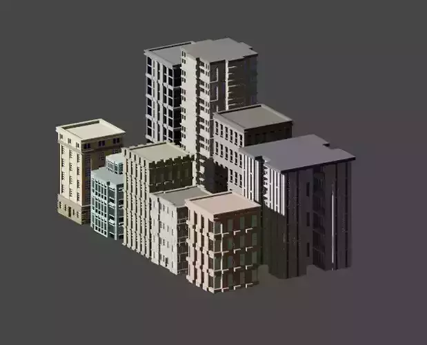 Incredible Pack Realistics Buildings