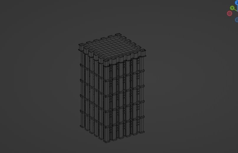 Incredible Pack Realistics Buildings Low-poly 3D model_12