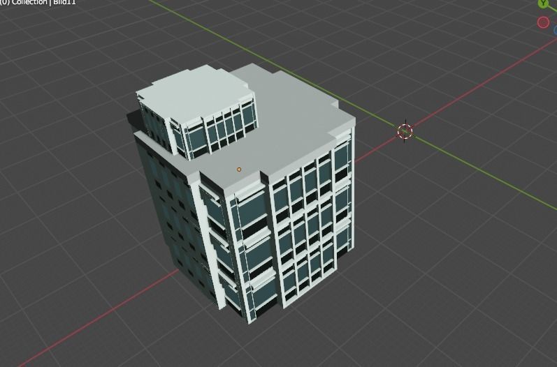 Incredible Pack Realistics Buildings Low-poly 3D model_103