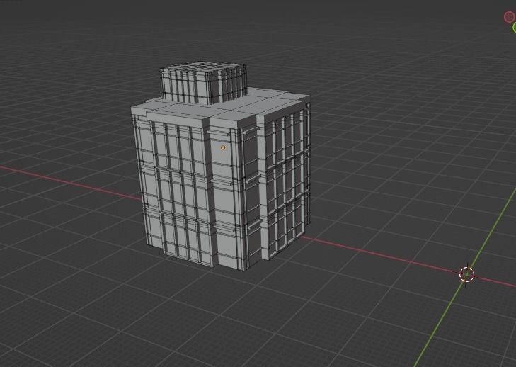 Incredible Pack Realistics Buildings Low-poly 3D model_105