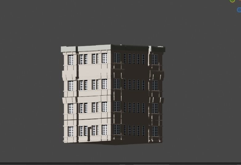 Incredible Pack Realistics Buildings Low-poly 3D model_91