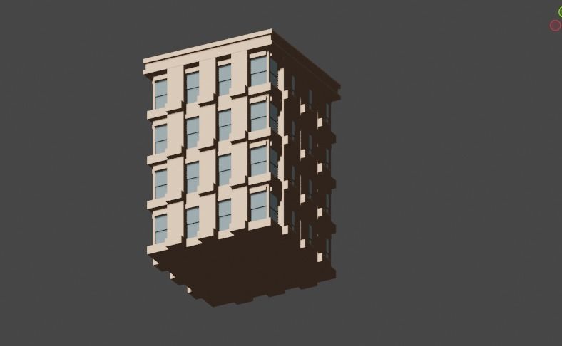 Incredible Pack Realistics Buildings Low-poly 3D model_66