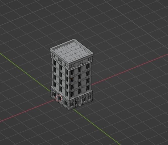 Incredible Pack Realistics Buildings Low-poly 3D model_67