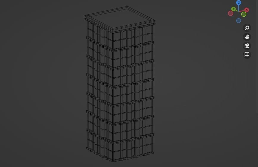 Incredible Pack Realistics Buildings Low-poly 3D model_34