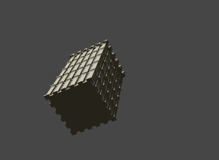 Incredible Pack Realistics Buildings Low-poly 3D model_53