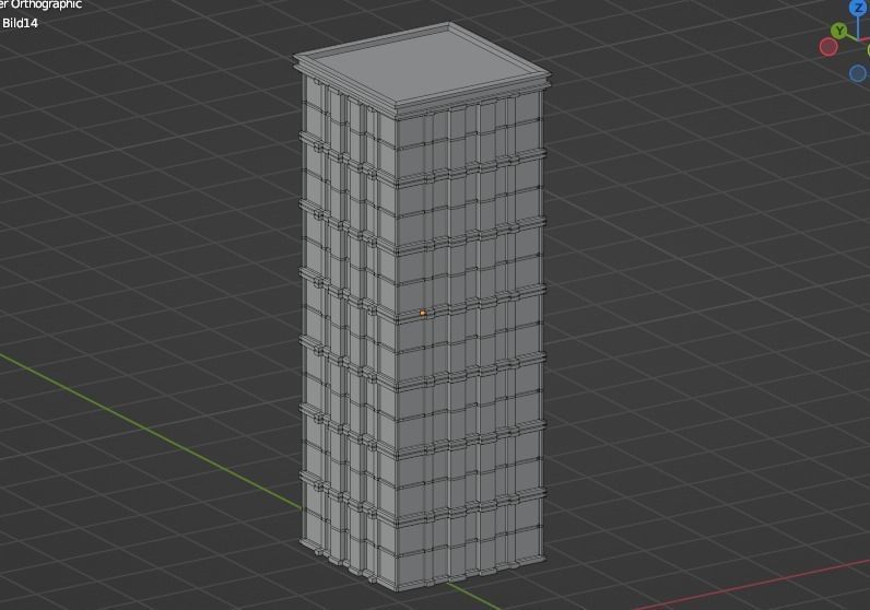 Incredible Pack Realistics Buildings Low-poly 3D model_43