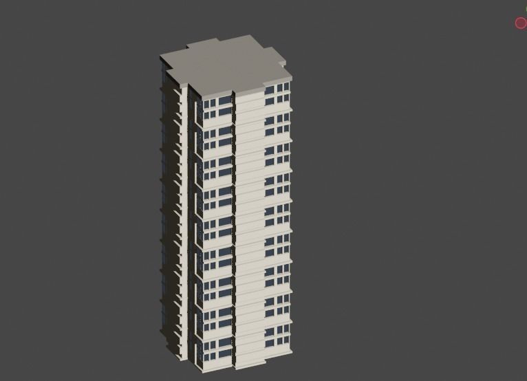 Incredible Pack Realistics Buildings Low-poly 3D model_80