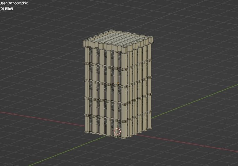 Incredible Pack Realistics Buildings Low-poly 3D model_116